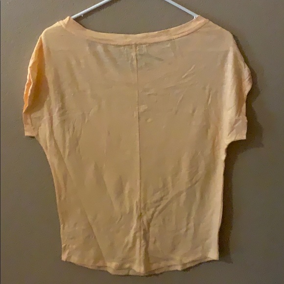 XS Peach Express shirt with gold sequin heart - Picture 4 of 4